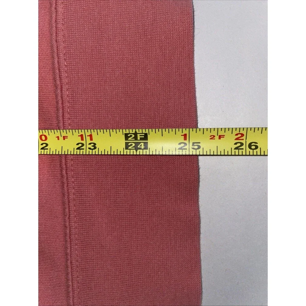 The North Face Box Logo Hoodie Mens Medium Salmon Colorway